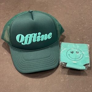Ulta Beauty Collection Offline Trucker Hat and Can Cooler